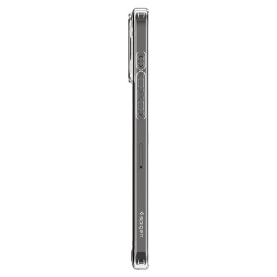 Husa Spigen Ultra Hybrid compatibila cu iPhone 15 Pro Max Crystal Clear (iPhone 15 Pro Max, ACS06565) by www.silkase.ro
