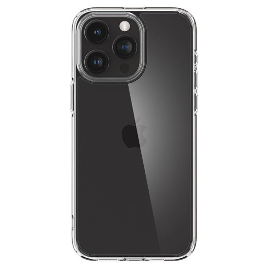 Husa Spigen Ultra Hybrid compatibila cu iPhone 15 Pro Max Crystal Clear (iPhone 15 Pro Max, ACS06565) by www.silkase.ro