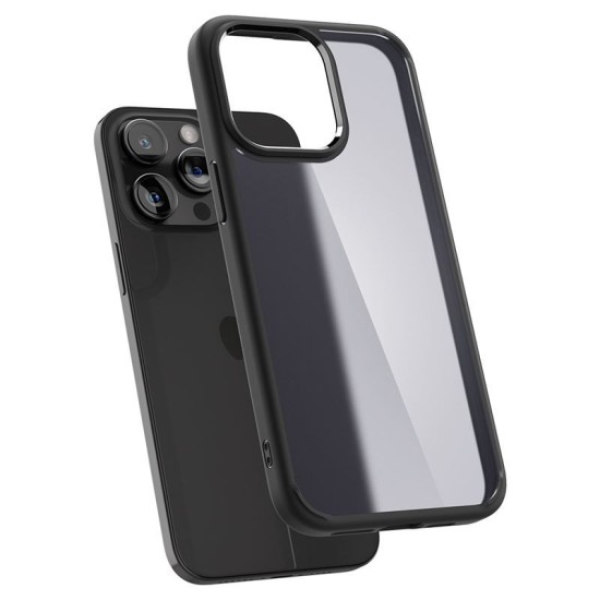 Husa Spigen Ultra Hybrid compatibila cu iPhone 15 Pro Max Frost Black (Spigen, iPhone 15 Pro Max) by www.silkase.ro Husa Spigen Ultra Hybrid compatibila cu iPhone 15 Pro Max Frost Black (iPhone 15 Pro Max, ACS06568) by www.silkase.ro