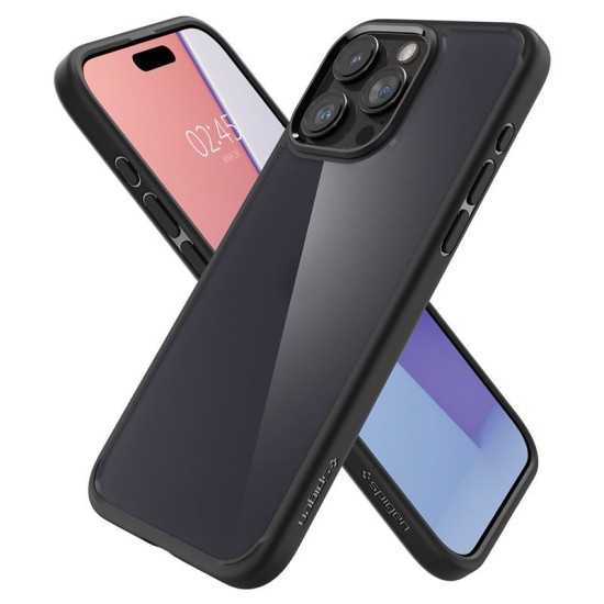 Husa Spigen Ultra Hybrid compatibila cu iPhone 15 Pro Max Frost Black (Spigen, iPhone 15 Pro Max) by www.silkase.ro Husa Spigen Ultra Hybrid compatibila cu iPhone 15 Pro Max Frost Black (iPhone 15 Pro Max, ACS06568) by www.silkase.ro