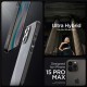 Husa Spigen Ultra Hybrid compatibila cu iPhone 15 Pro Max Frost Black (Spigen, iPhone 15 Pro Max) by www.silkase.ro Husa Spigen Ultra Hybrid compatibila cu iPhone 15 Pro Max Frost Black (iPhone 15 Pro Max, ACS06568) by www.silkase.ro