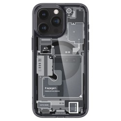 Husa pentru iPhone 15 Pro Max, Spigen Ultra Hybrid MagSafe Zero One, Black