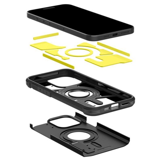 Husa Spigen Tough Armor MagSafe compatibila cu iPhone 15 Pro Max Black (Spigen, iPhone 15 Pro Max) by www.silkase.ro Husa Spigen Tough Armor MagSafe compatibila cu iPhone 15 Pro Max Black (iPhone 15 Pro Max, ACS06594) by www.silkase.ro