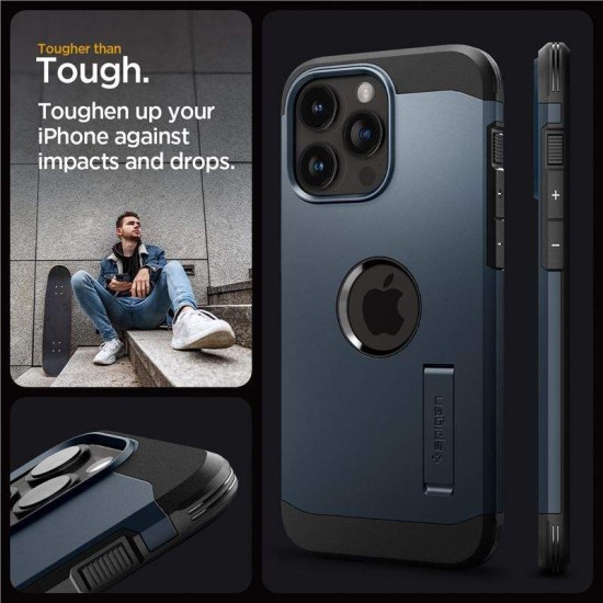 Husa Spigen Tough Armor MagSafe compatibila cu iPhone 15 Pro Max Metal Slate (Spigen, iPhone 15 Pro Max) by www.silkase.ro Husa Spigen Tough Armor MagSafe compatibila cu iPhone 15 Pro Max Metal Slate (iPhone 15 Pro Max, ACS06595) by www.silkase.ro