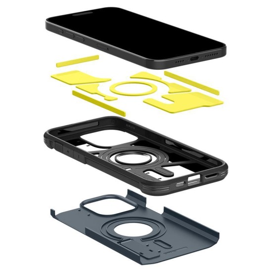 Husa Spigen Tough Armor MagSafe compatibila cu iPhone 15 Pro Max Metal Slate (Spigen, iPhone 15 Pro Max) by www.silkase.ro Husa Spigen Tough Armor MagSafe compatibila cu iPhone 15 Pro Max Metal Slate (iPhone 15 Pro Max, ACS06595) by www.silkase.ro