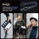 Husa cu snur Spigen Wallet S Pro compatibila cu iPhone 15 Pro Max Navy Blue (iPhone 15 Pro Max, ACS06606) by www.silkase.ro