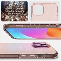 Husa pentru iPhone 15 Plus, Spigen, Maro Husa pentru iPhone 15 Plus, Spigen, Maro