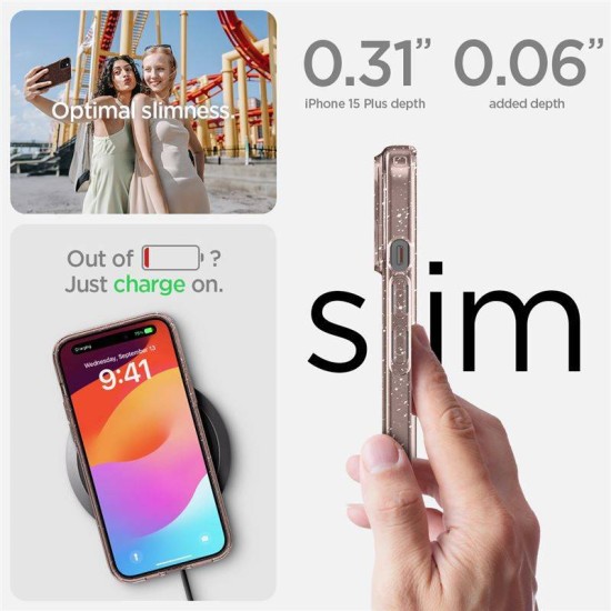 Husa pentru iPhone 15 Plus, Spigen, Maro (Spigen, iPhone 15 Plus) by www.silkase.ro Husa pentru iPhone 15 Plus, Spigen, Maro (iPhone 15 Plus, ACS06649) by www.silkase.ro