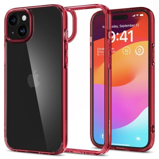 Husa Spigen Ultra Hybrid compatibila cu iPhone 15 Plus Red Crystal (Spigen, iPhone 15 Plus) by www.silkase.ro Husa Spigen Ultra Hybrid compatibila cu iPhone 15 Plus Red Crystal (iPhone 15 Plus, ACS06654) by www.silkase.ro