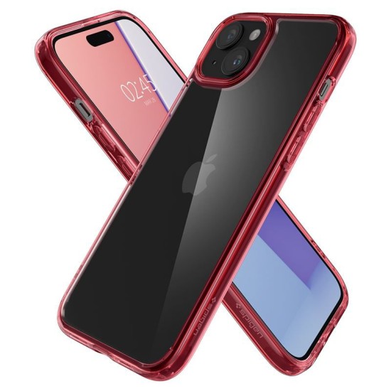 Husa Spigen Ultra Hybrid compatibila cu iPhone 15 Plus Red Crystal (Spigen, iPhone 15 Plus) by www.silkase.ro Husa Spigen Ultra Hybrid compatibila cu iPhone 15 Plus Red Crystal (iPhone 15 Plus, ACS06654) by www.silkase.ro