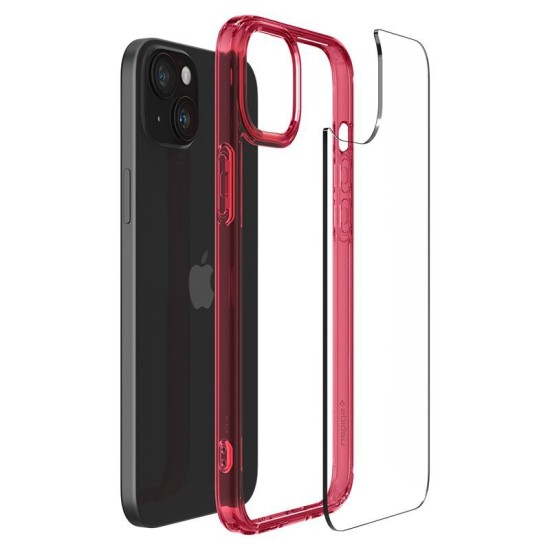 Husa Spigen Ultra Hybrid compatibila cu iPhone 15 Plus Red Crystal (Spigen, iPhone 15 Plus) by www.silkase.ro Husa Spigen Ultra Hybrid compatibila cu iPhone 15 Plus Red Crystal (iPhone 15 Plus, ACS06654) by www.silkase.ro