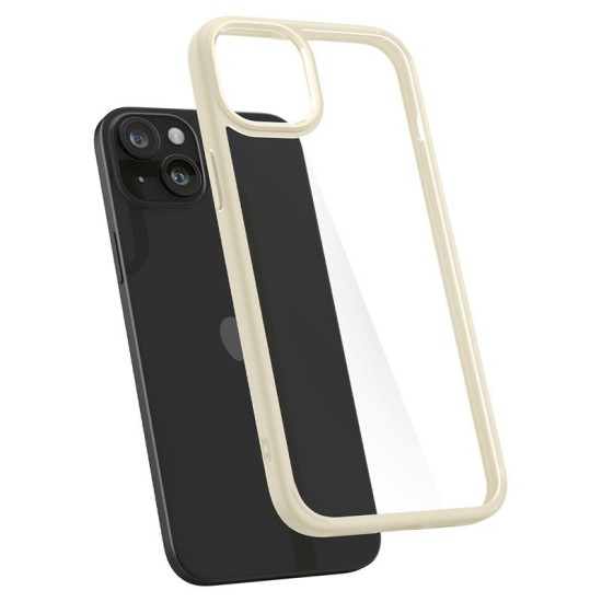 Husa Spigen Ultra Hybrid compatibila cu iPhone 15 Plus Beige (Spigen, iPhone 15 Plus) by www.silkase.ro Husa Spigen Ultra Hybrid compatibila cu iPhone 15 Plus Beige (iPhone 15 Plus, ACS06658) by www.silkase.ro