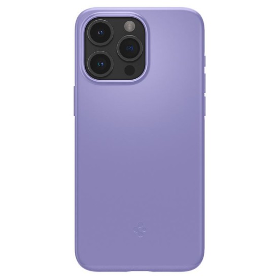 Husa slim Spigen Thin Fit compatibila cu iPhone 15 Pro Purple (iPhone 15 Pro, ACS06692) by www.silkase.ro
