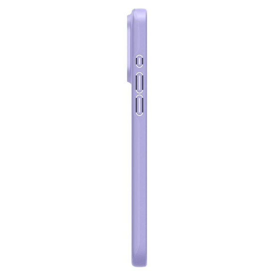 Husa slim Spigen Thin Fit compatibila cu iPhone 15 Pro Purple (iPhone 15 Pro, ACS06692) by www.silkase.ro