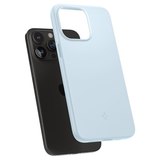 Husa pentru iPhone 15 Pro - Spigen Thin Fit - Mute Blue (Spigen, iPhone 15 Pro) by www.silkase.ro Husa pentru iPhone 15 Pro - Spigen Thin Fit - Mute Blue (iPhone 15 Pro, ACS06693) by www.silkase.ro