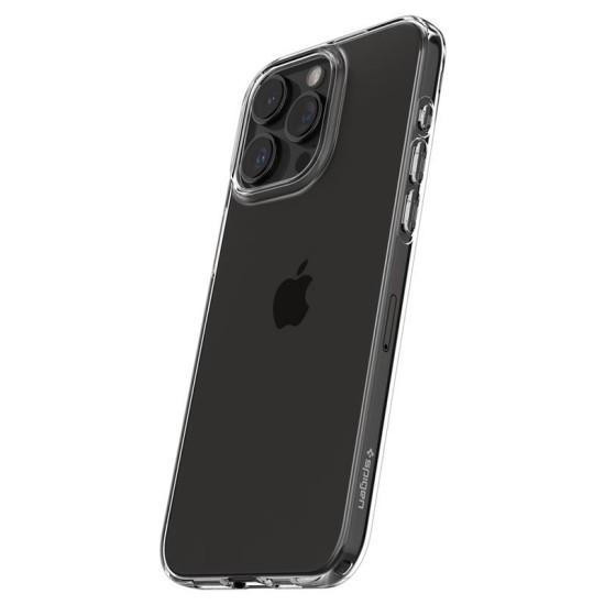 Husa Spigen Liquid Crystal compatibila cu iPhone 15 Pro Crystal Clear (Spigen, iPhone 15 Pro) by www.silkase.ro Husa Spigen Liquid Crystal compatibila cu iPhone 15 Pro Crystal Clear (iPhone 15 Pro, ACS06699) by www.silkase.ro