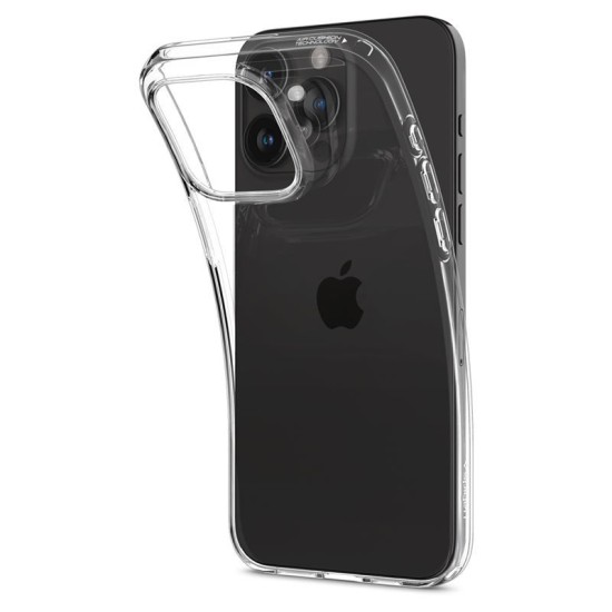 Husa Spigen Liquid Crystal compatibila cu iPhone 15 Pro Crystal Clear (Spigen, iPhone 15 Pro) by www.silkase.ro Husa Spigen Liquid Crystal compatibila cu iPhone 15 Pro Crystal Clear (iPhone 15 Pro, ACS06699) by www.silkase.ro