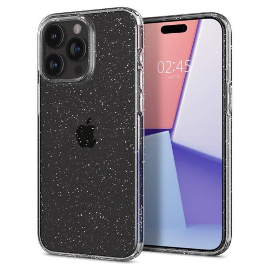 Husa Spigen Liquid Crystal compatibila cu iPhone 15 Pro Glitter Crystal (Spigen, iPhone 15 Pro) by www.silkase.ro Husa Spigen Liquid Crystal compatibila cu iPhone 15 Pro Glitter Crystal (iPhone 15 Pro, ACS06701) by www.silkase.ro