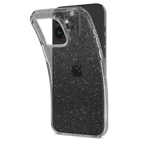 Husa Spigen Liquid Crystal compatibila cu iPhone 15 Pro Glitter Crystal (Spigen, iPhone 15 Pro) by www.silkase.ro Husa Spigen Liquid Crystal compatibila cu iPhone 15 Pro Glitter Crystal (iPhone 15 Pro, ACS06701) by www.silkase.ro
