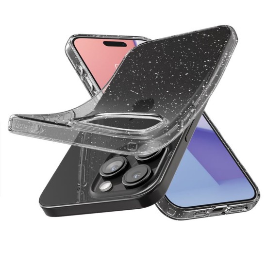 Husa Spigen Liquid Crystal compatibila cu iPhone 15 Pro Glitter Crystal (Spigen, iPhone 15 Pro) by www.silkase.ro Husa Spigen Liquid Crystal compatibila cu iPhone 15 Pro Glitter Crystal (iPhone 15 Pro, ACS06701) by www.silkase.ro