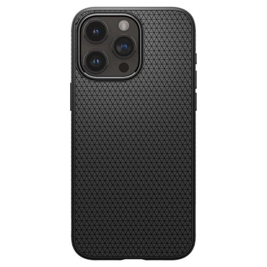 Husa Spigen Liquid Air compatibila cu iPhone 15 Pro Matte Black (Spigen, iPhone 15 Pro) by www.silkase.ro Husa Spigen Liquid Air compatibila cu iPhone 15 Pro Matte Black (iPhone 15 Pro, ACS06704) by www.silkase.ro