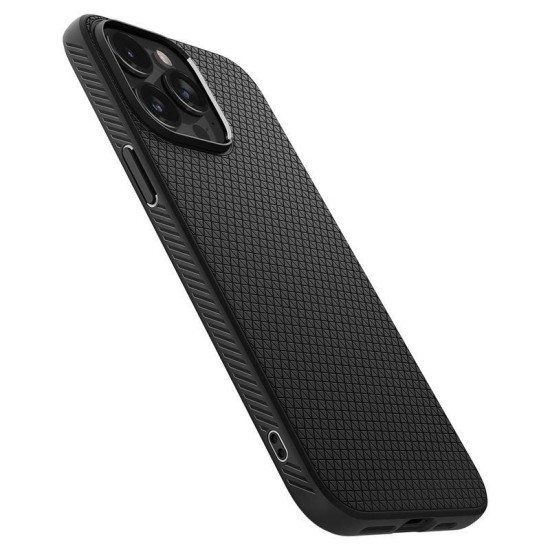 Husa Spigen Liquid Air compatibila cu iPhone 15 Pro Matte Black (Spigen, iPhone 15 Pro) by www.silkase.ro Husa Spigen Liquid Air compatibila cu iPhone 15 Pro Matte Black (iPhone 15 Pro, ACS06704) by www.silkase.ro
