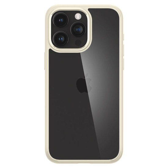 Husa Spigen Ultra Hybrid compatibila cu iPhone 15 Pro Beige (Spigen, iPhone 15 Pro) by www.silkase.ro Husa Spigen Ultra Hybrid compatibila cu iPhone 15 Pro Beige (iPhone 15 Pro, ACS06712) by www.silkase.ro