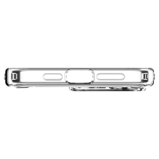 Husa pentru iPhone 15 Pro - Spigen Ultra Hybrid MagSafe - White (iPhone 15 Pro, ACS06719) by www.silkase.ro