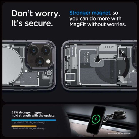 Husa pentru iPhone 15 Pro, Spigen Ultra Hybrid MagSafe Zero One, Black (Spigen, iPhone 15 Pro) by www.silkase.ro Husa pentru iPhone 15 Pro, Spigen Ultra Hybrid MagSafe Zero One, Black (iPhone 15 Pro, ACS06721) by www.silkase.ro