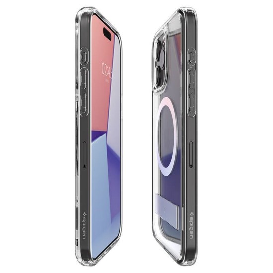 Husa Spigen Ultra Hybrid S MagSafe compatibila cu iPhone 15 Pro Crystal Clear (Spigen, iPhone 15 Pro) by www.silkase.ro Husa Spigen Ultra Hybrid S MagSafe compatibila cu iPhone 15 Pro Crystal Clear (iPhone 15 Pro, ACS06722) by www.silkase.ro