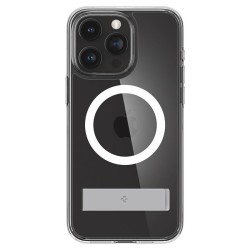 Husa Spigen Ultra Hybrid S MagSafe compatibila cu iPhone 15 Pro Crystal Clear Husa Spigen Ultra Hybrid S MagSafe compatibila cu iPhone 15 Pro Crystal Clear