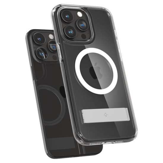 Husa Spigen Ultra Hybrid S MagSafe compatibila cu iPhone 15 Pro Crystal Clear (Spigen, iPhone 15 Pro) by www.silkase.ro Husa Spigen Ultra Hybrid S MagSafe compatibila cu iPhone 15 Pro Crystal Clear (iPhone 15 Pro, ACS06722) by www.silkase.ro