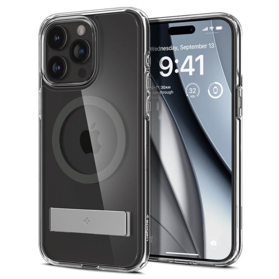 Husa Spigen Ultra Hybrid S MagSafe compatibila cu iPhone 15 Pro Graphite (Spigen, iPhone 15 Pro) by www.silkase.ro Husa Spigen Ultra Hybrid S MagSafe compatibila cu iPhone 15 Pro Graphite (iPhone 15 Pro, ACS06723) by www.silkase.ro
