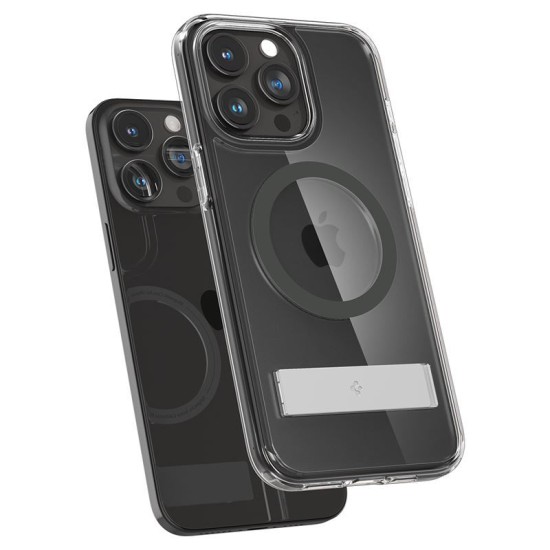 Husa Spigen Ultra Hybrid S MagSafe compatibila cu iPhone 15 Pro Graphite (Spigen, iPhone 15 Pro) by www.silkase.ro Husa Spigen Ultra Hybrid S MagSafe compatibila cu iPhone 15 Pro Graphite (iPhone 15 Pro, ACS06723) by www.silkase.ro