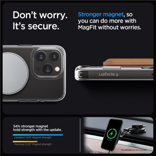 Husa Spigen Ultra Hybrid S MagSafe compatibila cu iPhone 15 Pro Graphite (Spigen, iPhone 15 Pro) by www.silkase.ro Husa Spigen Ultra Hybrid S MagSafe compatibila cu iPhone 15 Pro Graphite (iPhone 15 Pro, ACS06723) by www.silkase.ro