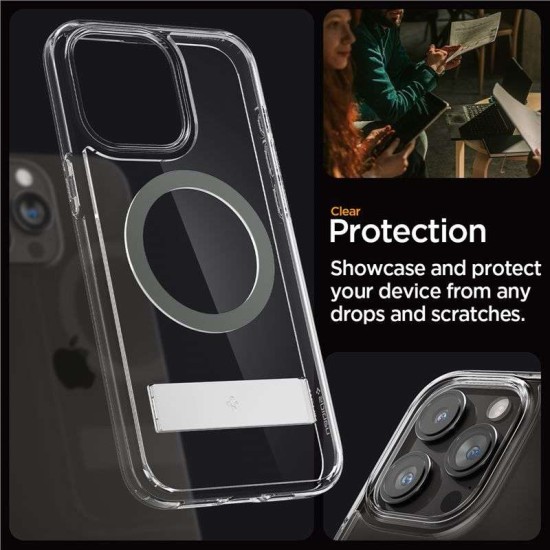 Husa Spigen Ultra Hybrid S MagSafe compatibila cu iPhone 15 Pro Graphite (Spigen, iPhone 15 Pro) by www.silkase.ro Husa Spigen Ultra Hybrid S MagSafe compatibila cu iPhone 15 Pro Graphite (iPhone 15 Pro, ACS06723) by www.silkase.ro