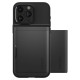 Carcasa Spigen Slim Armor CS pentru Apple Iphone 15 Pro, negru (iPhone 15 Pro, ACS06728) by www.silkase.ro