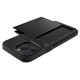 Carcasa Spigen Slim Armor CS pentru Apple Iphone 15 Pro, negru (iPhone 15 Pro, ACS06728) by www.silkase.ro