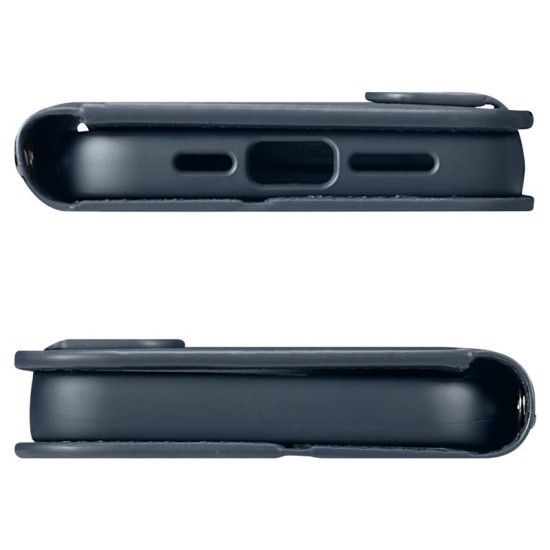 Husa cu snur Spigen Wallet S Pro compatibila cu iPhone 15 Pro Navy Blue (iPhone 15 Pro, ACS06741) by www.silkase.ro