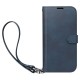 Husa cu snur Spigen Wallet S Pro compatibila cu iPhone 15 Pro Navy Blue (iPhone 15 Pro, ACS06741) by www.silkase.ro