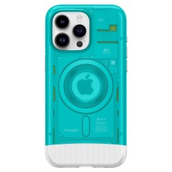 Husa Spigen Classic C1 MagSafe compatibila cu iPhone 15 Pro Blue