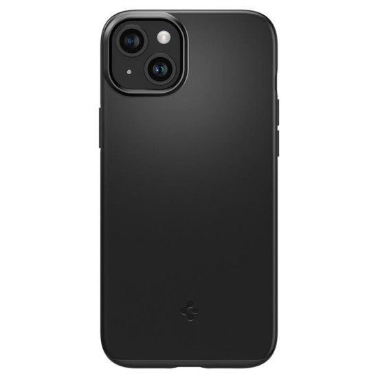 Husa pentru iPhone 15, Spigen Thin Fit, Black (Spigen, iPhone 15 Pro) by www.silkase.ro Husa pentru iPhone 15, Spigen Thin Fit, Black (iPhone 15 Pro, ACS06776) by www.silkase.ro