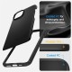 Husa pentru iPhone 15, Spigen Thin Fit, Black (Spigen, iPhone 15 Pro) by www.silkase.ro Husa pentru iPhone 15, Spigen Thin Fit, Black (iPhone 15 Pro, ACS06776) by www.silkase.ro
