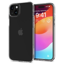 Husa pentru iPhone 15 - Spigen Liquid Crystal - Clear