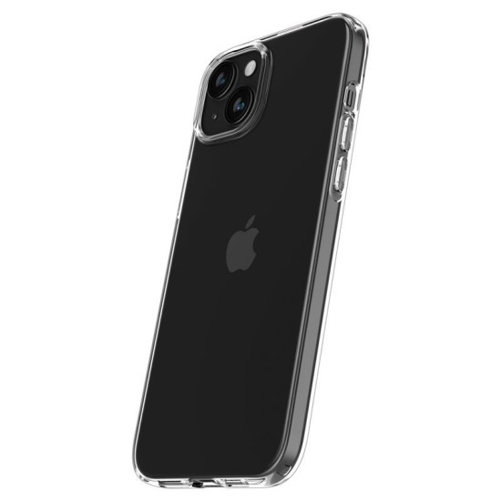 Husa pentru iPhone 15 - Spigen Liquid Crystal - Clear (iPhone 15, ACS06786) by www.silkase.ro