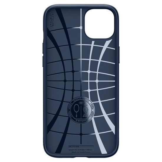 Husa pentru iPhone 15 - Spigen Liquid Air - Navy Blue (Spigen, iPhone 15) by www.silkase.ro Husa pentru iPhone 15 - Spigen Liquid Air - Navy Blue (iPhone 15, ACS06791) by www.silkase.ro