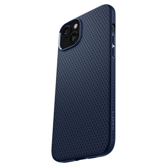 Husa pentru iPhone 15 - Spigen Liquid Air - Navy Blue (Spigen, iPhone 15) by www.silkase.ro Husa pentru iPhone 15 - Spigen Liquid Air - Navy Blue (iPhone 15, ACS06791) by www.silkase.ro