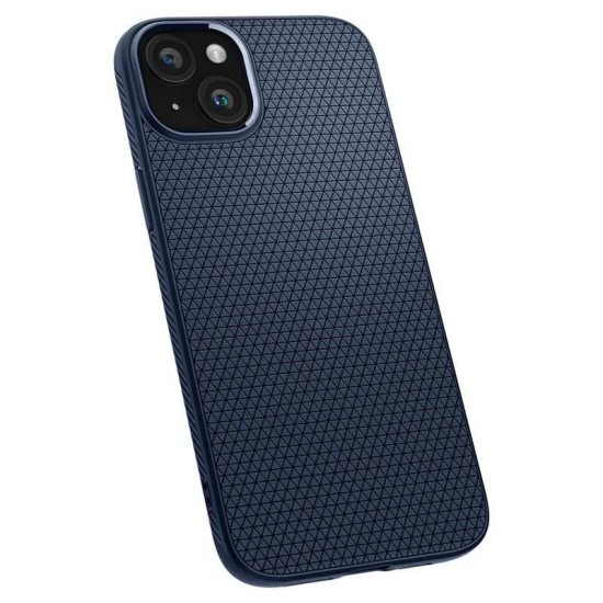 Husa pentru iPhone 15 - Spigen Liquid Air - Navy Blue (Spigen, iPhone 15) by www.silkase.ro Husa pentru iPhone 15 - Spigen Liquid Air - Navy Blue (iPhone 15, ACS06791) by www.silkase.ro