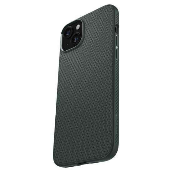 Husa pentru iPhone 15 - Spigen Liquid Air - Abyss Green (Spigen, iPhone 15) by www.silkase.ro Husa pentru iPhone 15 - Spigen Liquid Air - Abyss Green (iPhone 15, ACS06792) by www.silkase.ro