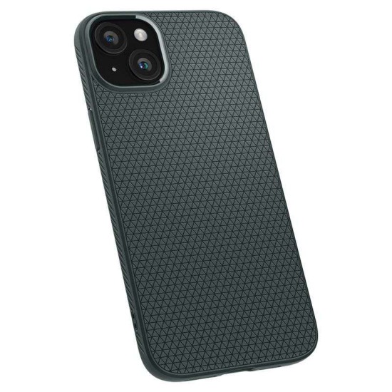 Husa pentru iPhone 15 - Spigen Liquid Air - Abyss Green (Spigen, iPhone 15) by www.silkase.ro Husa pentru iPhone 15 - Spigen Liquid Air - Abyss Green (iPhone 15, ACS06792) by www.silkase.ro
